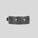 COLLAR / CUERO TACHES HUMO