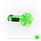 COLLAR DE FLOR / BÁSICO VERDE NEÓN