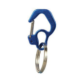 CLIP PARA PLACAS DE IDENTIFICACIÓN / RUBIT CURVO AZUL