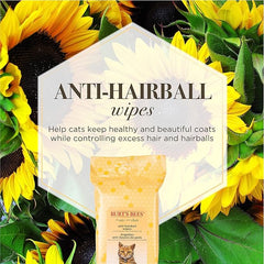 PAÑITOS HÚMEDOS / BURT´S BEES ANTI BOLA DE PELOS