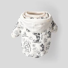 HOODIE TOYS MICKEY BLANCO / MANGO COUTURE