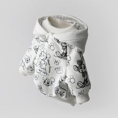 HOODIE TOYS MICKEY BLANCO / MANGO COUTURE