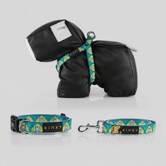 SET ARNÉS + COLLAR + TRAÍLLA / TIGRE