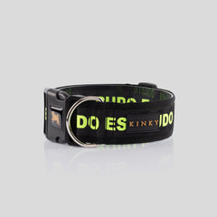 COLLAR SÚPER ANCHO / NEGRO RUDO ESTILUDO