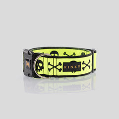 COLLAR SÚPER ANCHO / CALAVERA NEÓN