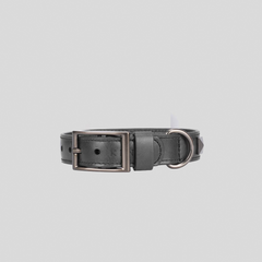 COLLAR / CUERO TACHES PEQUEÑO HUMO
