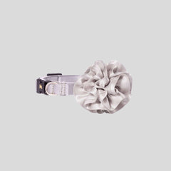 COLLAR MINI BÁSICO FLOR GRIS