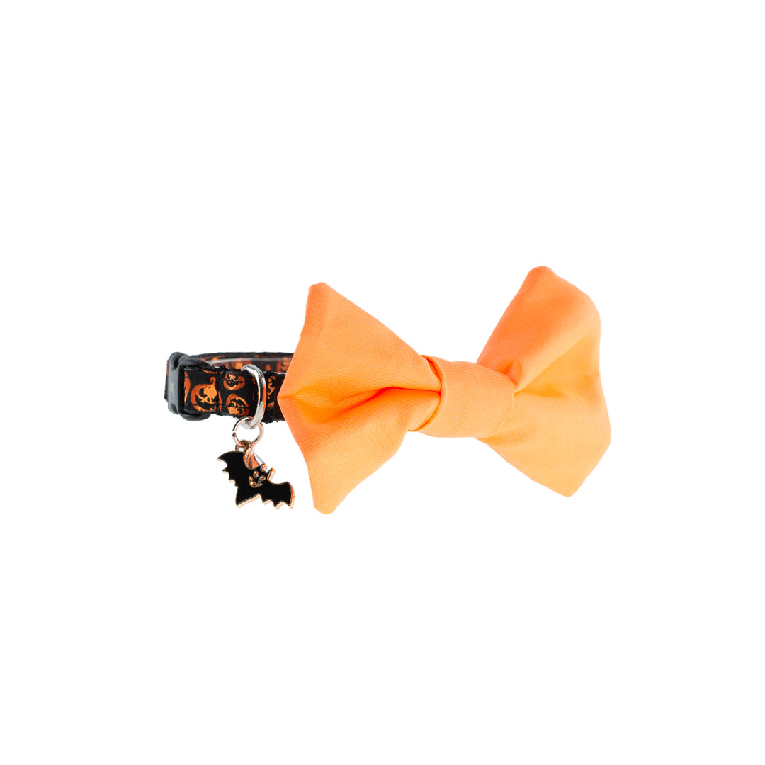 COLLAR MINI CORBATÍN / CALABAZAS HALLOWEEN