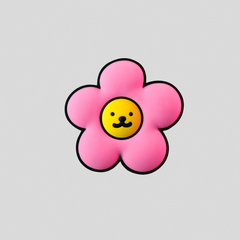 ESCUDO JIBY FLOR MARGARITA ROSADA
