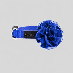 COLLAR DE FLOR  / BÁSICO AZUL REY
