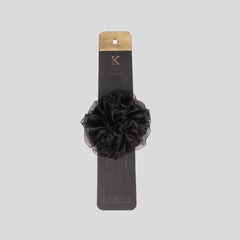 FLOR REMOVIBLE / NEGRA MEDIANA