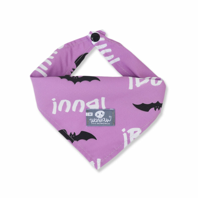 PAÑOLETA HALLOWEEN MORADA BUU