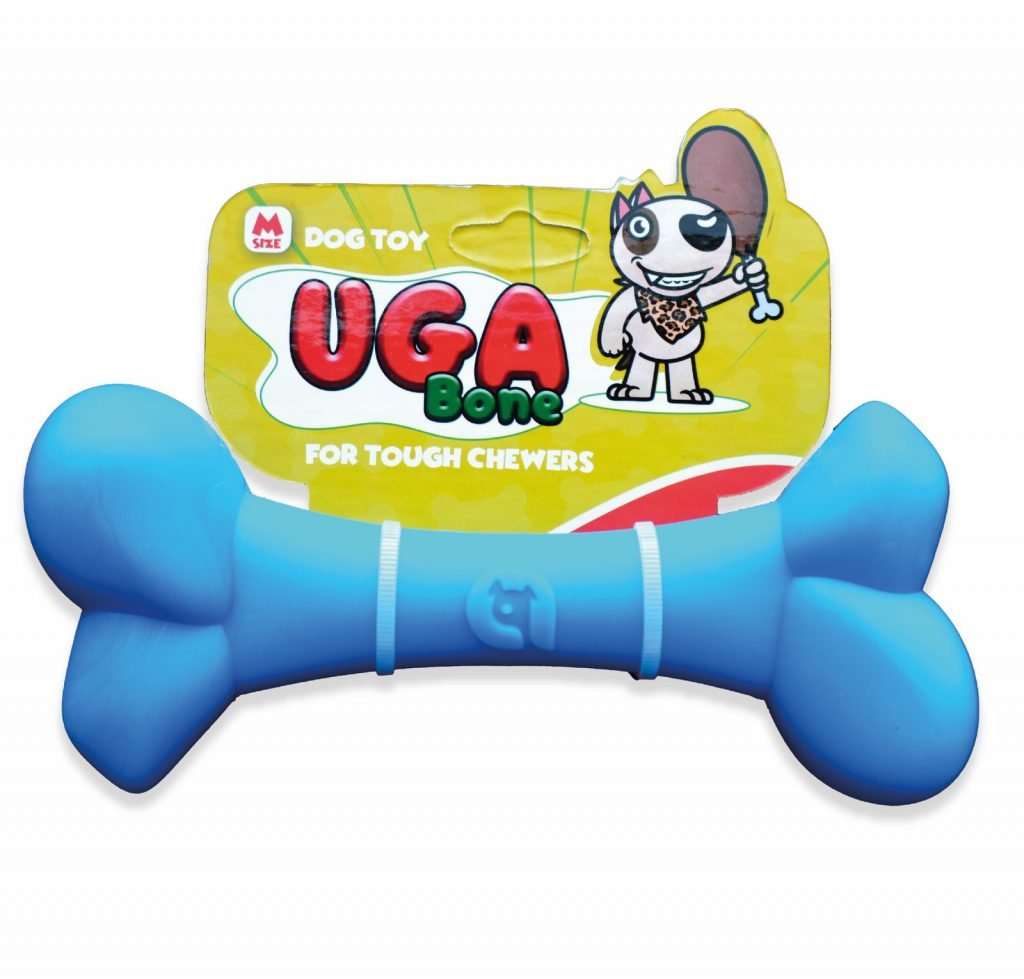 JUGUETE PARA PERRO / HUESO UGA AZUL