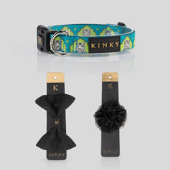 SET COLLAR + FLOR Ó CORBATÍN TIGRES