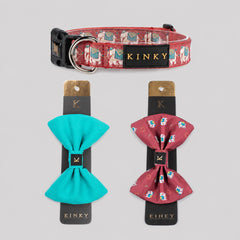 SET COLLAR +  CORBATÍN ELEFANTE